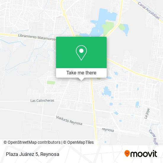 Plaza Juárez 5 map
