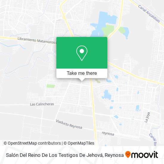 Mapa de Salón Del Reino De Los Testigos De Jehová