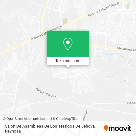 Salón De Asambleas De Los Testigos De Jehová map