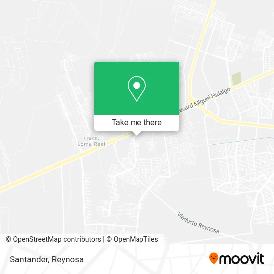 Santander map