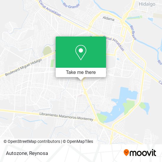 Autozone map