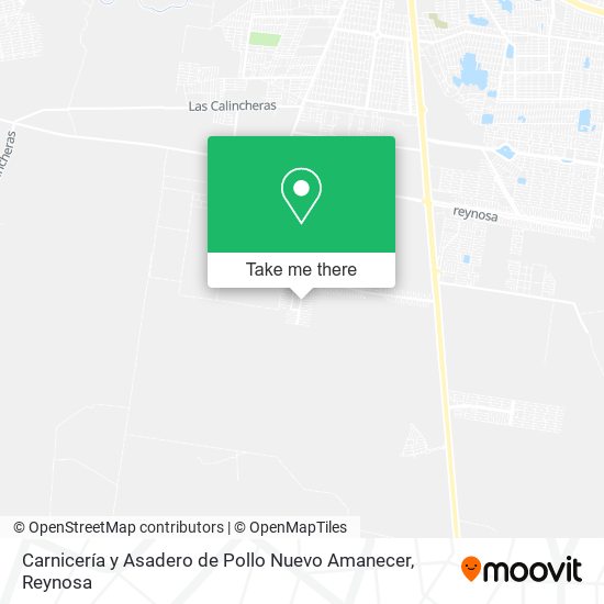 Carnicería y Asadero de Pollo Nuevo Amanecer map