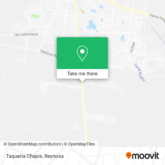 Taqueria Chapis map