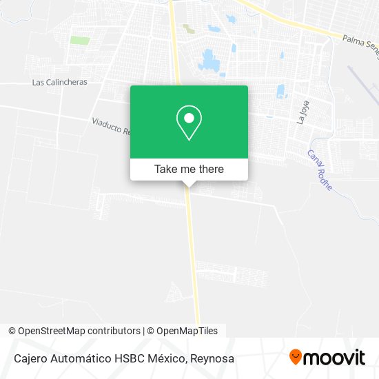 Mapa de Cajero Automático HSBC México