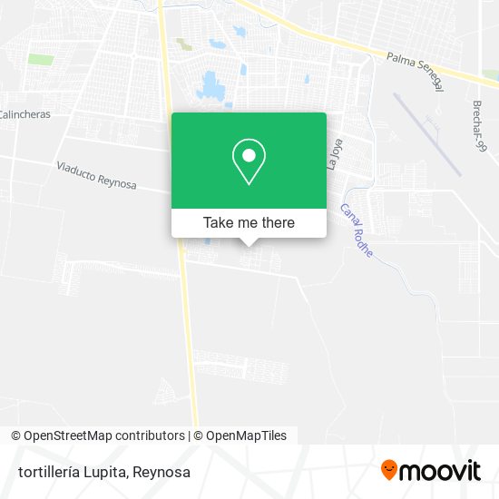 tortillería Lupita map