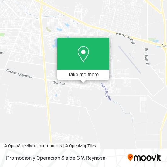 Promocion y Operación S a de C V map