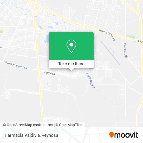 Farmacia Valdivia map