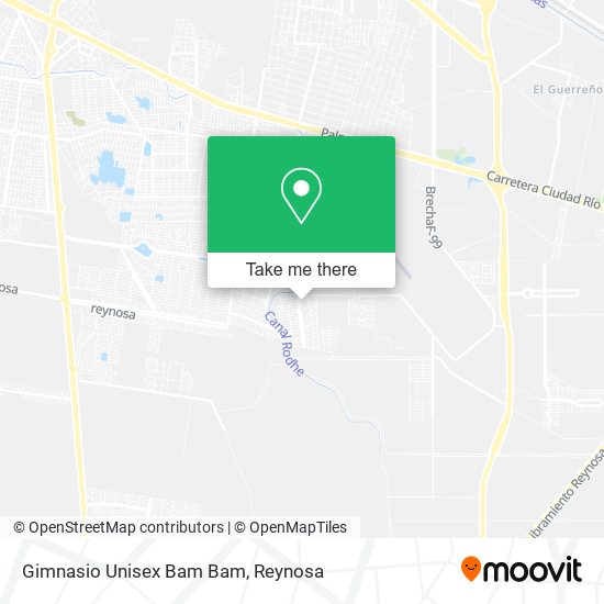 Gimnasio Unisex Bam Bam map