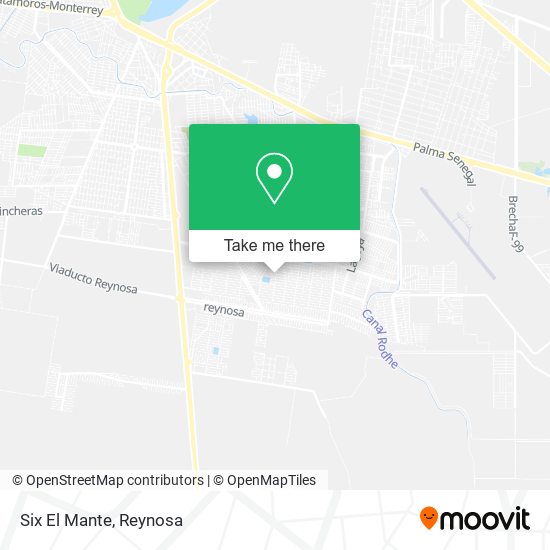 Mapa de Six El Mante