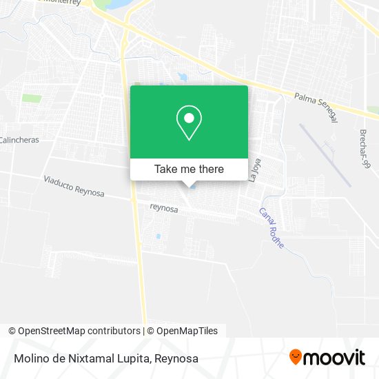 Molino de Nixtamal Lupita map