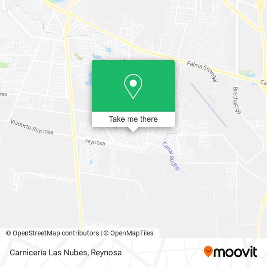 Carnicería Las Nubes map