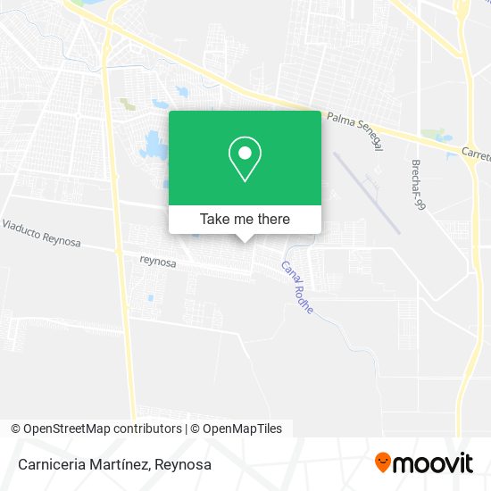 Carniceria Martínez map