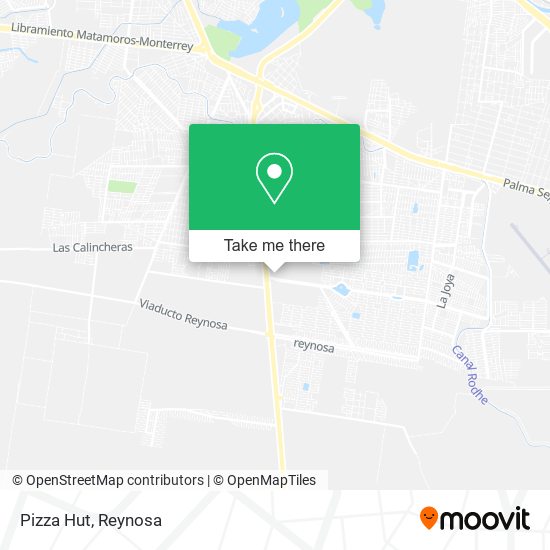 Pizza Hut map