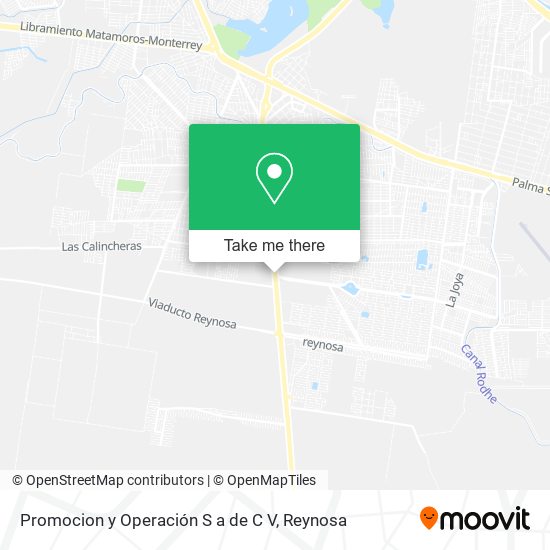 Promocion y Operación S a de C V map