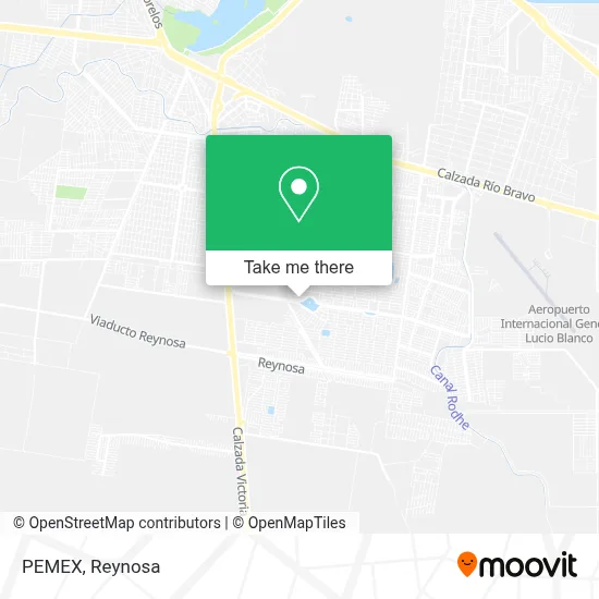 PEMEX map