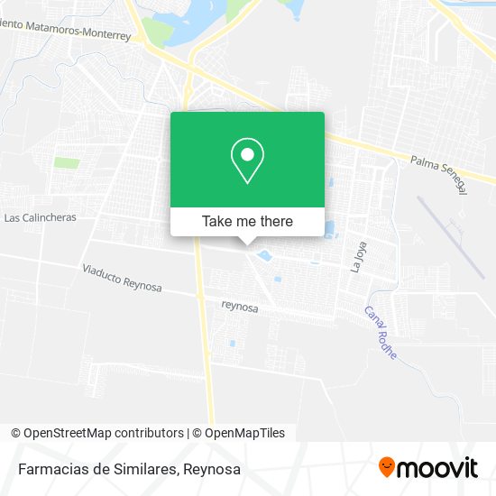 Farmacias de Similares map