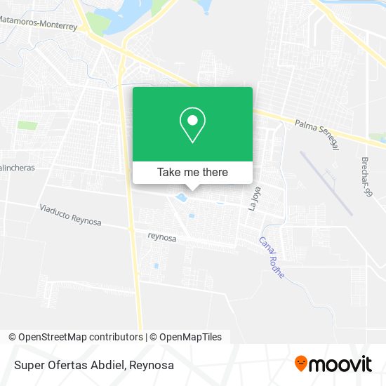 Mapa de Super Ofertas Abdiel