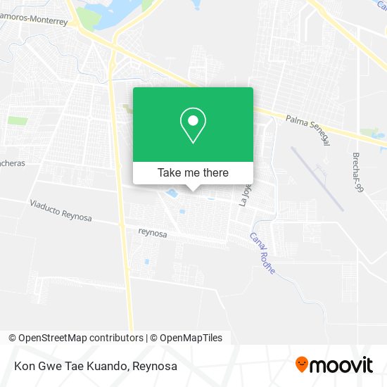 Kon Gwe Tae Kuando map