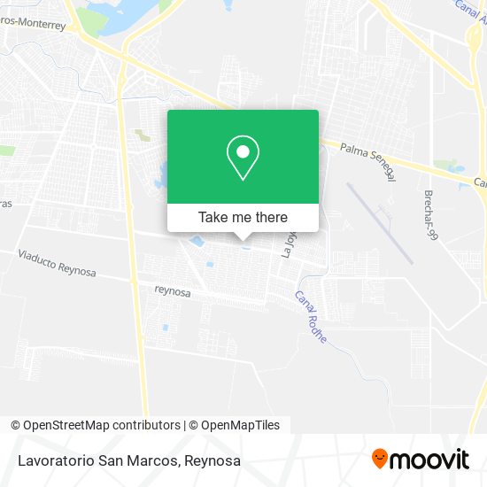 Lavoratorio San Marcos map