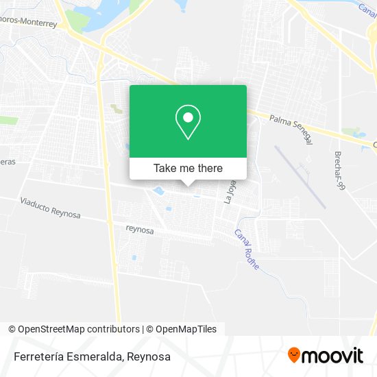 Mapa de Ferretería Esmeralda