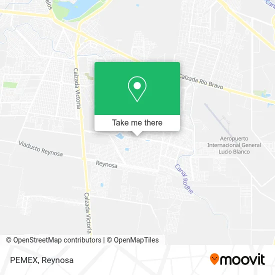 PEMEX map