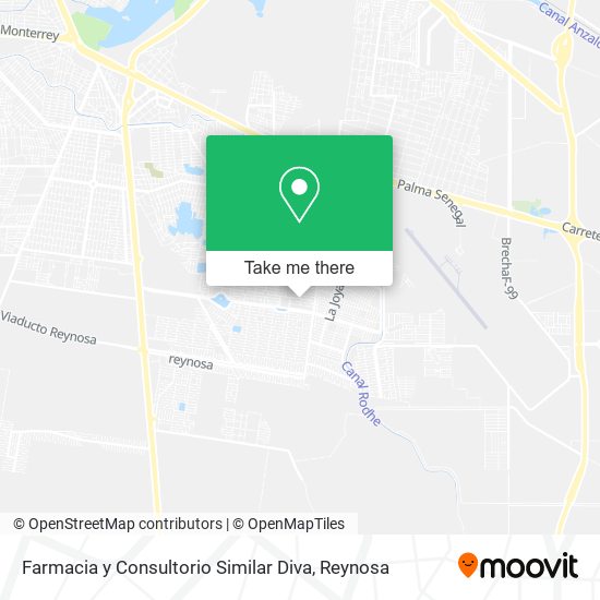Farmacia y Consultorio Similar Diva map