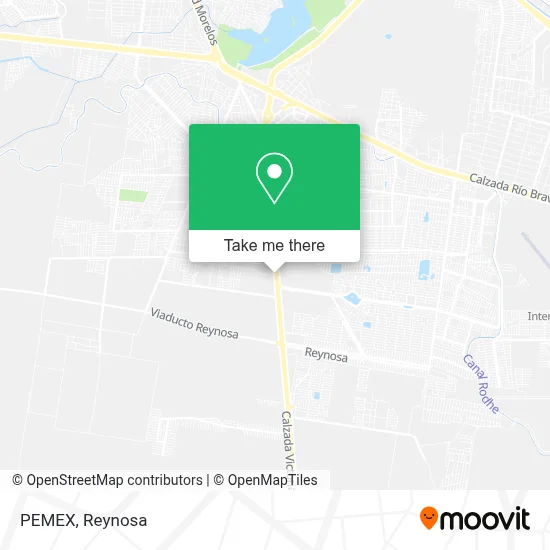 PEMEX map