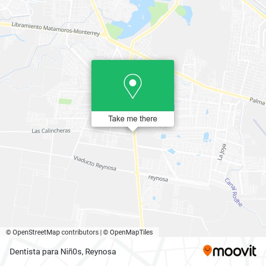 Mapa de Dentista para Niñ0s