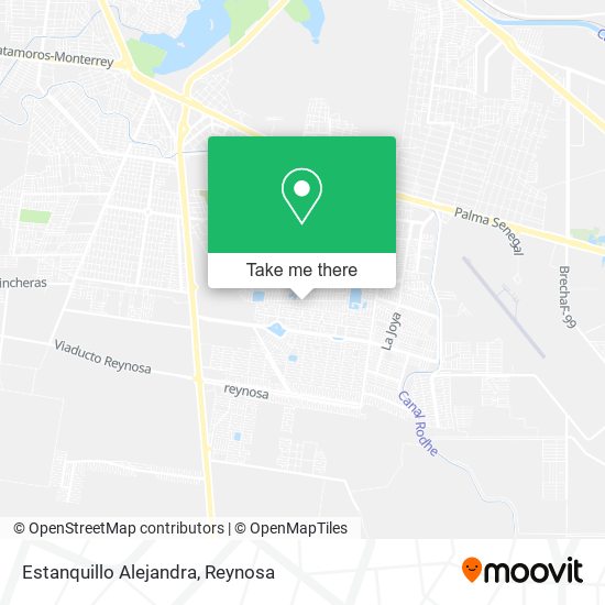 Mapa de Estanquillo Alejandra