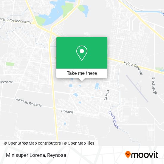 Mapa de Minisuper Lorena