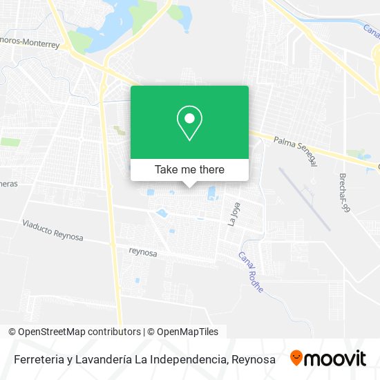 Ferreteria y Lavandería La Independencia map