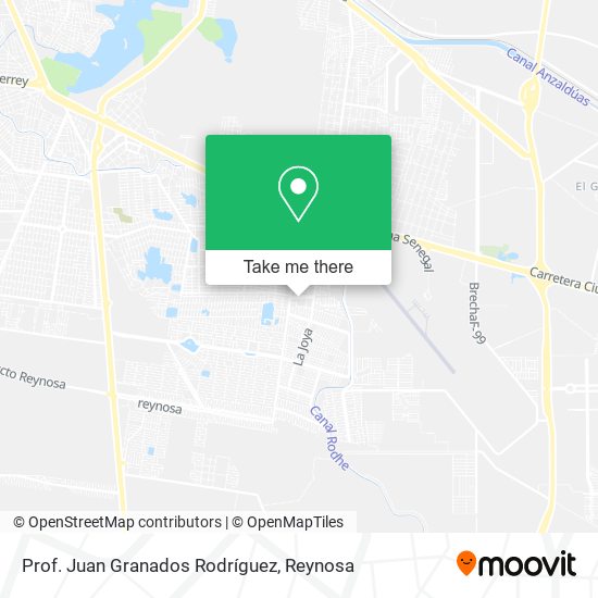 Mapa de Prof. Juan Granados Rodríguez