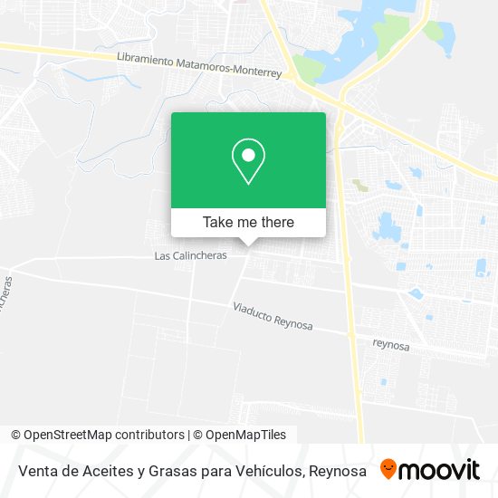 Venta de Aceites y Grasas para Vehículos map