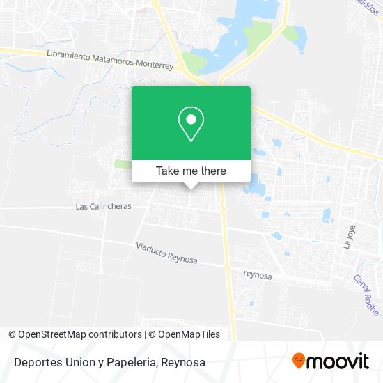 Deportes Union y Papeleria map