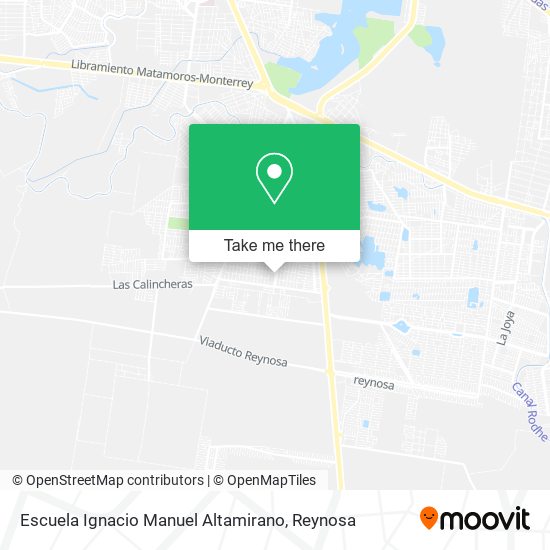Mapa de Escuela Ignacio Manuel Altamirano