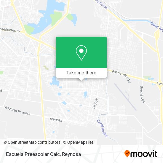 Escuela Preescolar Caic map