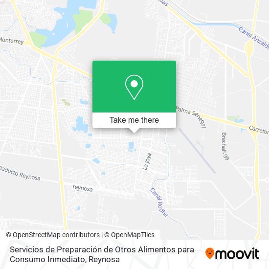 Servicios de Preparación de Otros Alimentos para Consumo Inmediato map