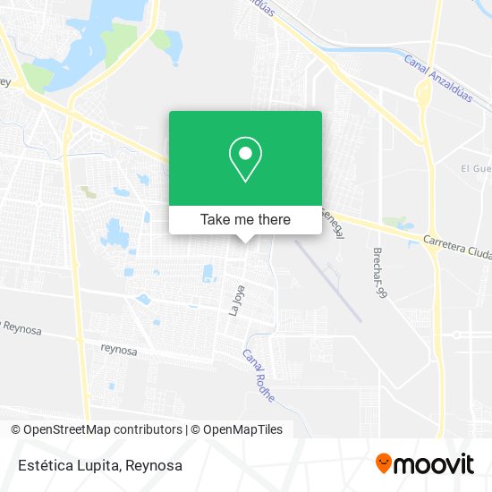 Mapa de Estética Lupita