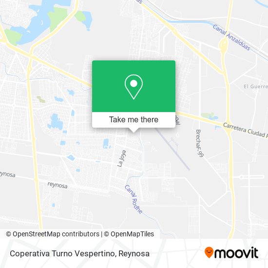 Coperativa Turno Vespertino map