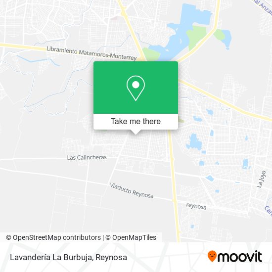 Lavandería La Burbuja map