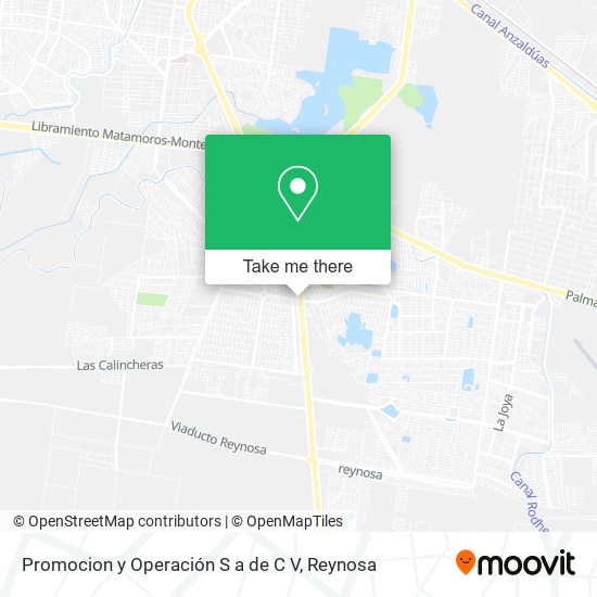 Promocion y Operación S a de C V map
