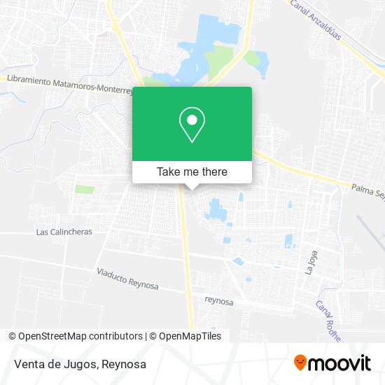 Venta de Jugos map