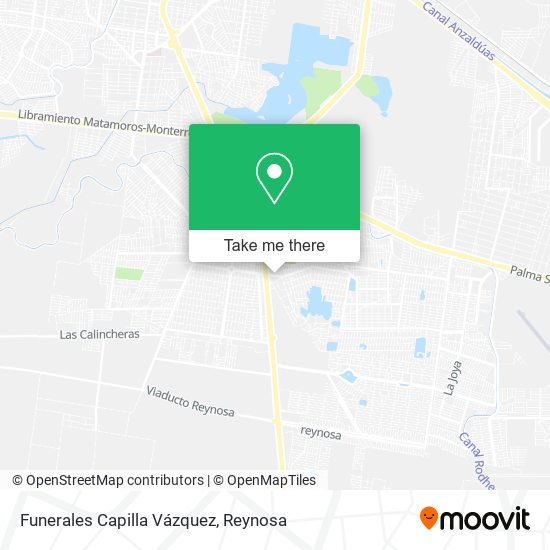 Funerales Capilla Vázquez map
