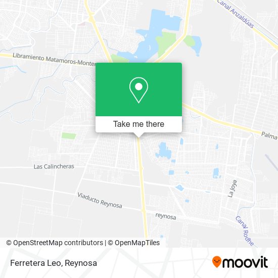 Mapa de Ferretera Leo