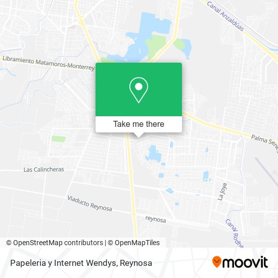 Papeleria y Internet Wendys map