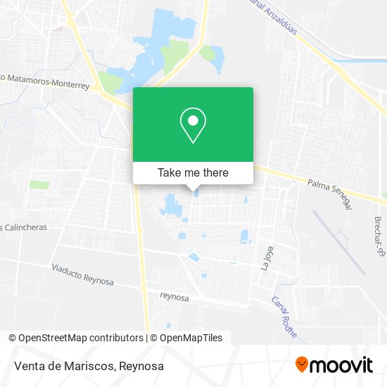 Venta de Mariscos map