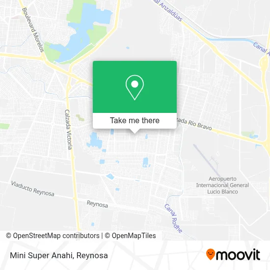 Mini Super Anahi map