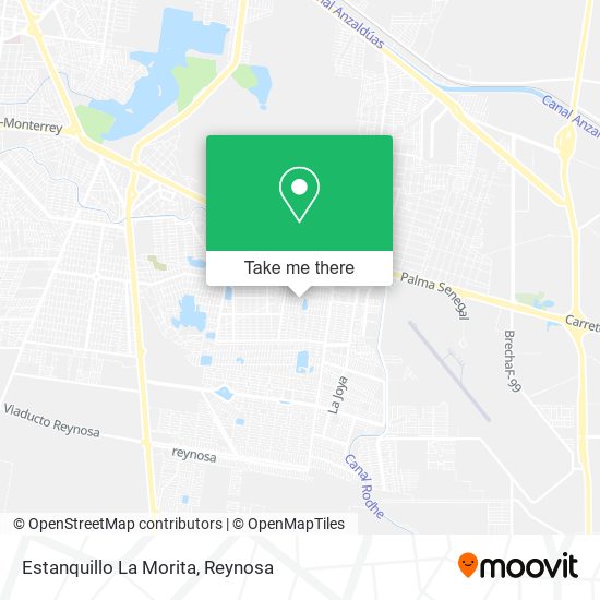 Estanquillo La Morita map