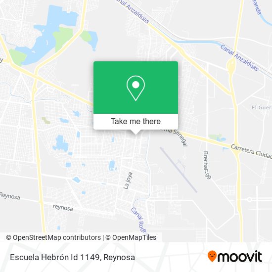 Escuela Hebrón Id 1149 map