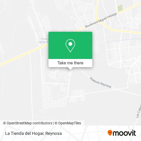 Mapa de La Tienda del Hogar